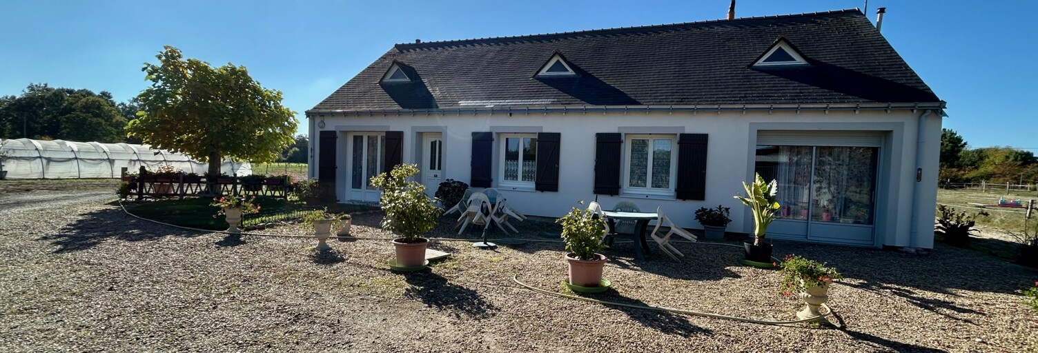 Maison 5 Pièces 88 m² à vendre à Brain-sur-Allonnes (49650)