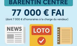 Commerce  44 m² à vendre à Barentin (76360)