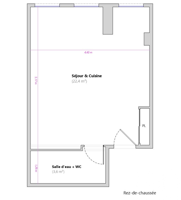 Vente Studio 1 pièce - Photo 3