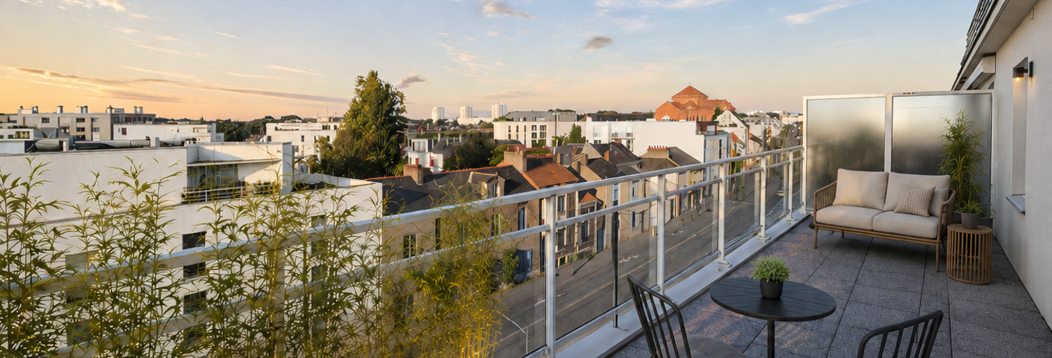 Appartement 2 Pièces 49 m² à vendre à Nantes (44100)