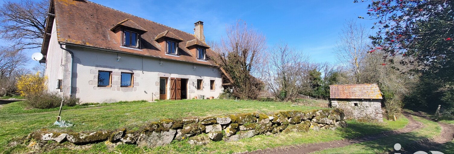 Maison 4 Pièces 146 m² à vendre à Toulx-Sainte-Croix (23600)