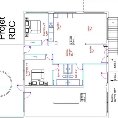 Appartement 3 pièces 318200 €