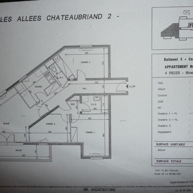 Appartement 4 pièces 1398 €