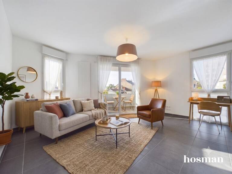 Appartement récent de 3 pièces lumineux avec terrasse et parking - Secteur Hauts-Pavés à Nantes — photo 1