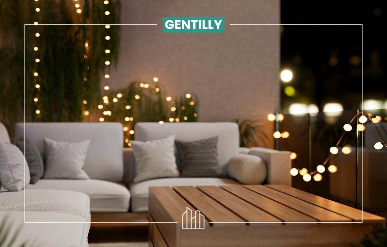 CENTRE VILLE - PROCHE TRANSPORTS  Appartement neuf Gentilly 94250