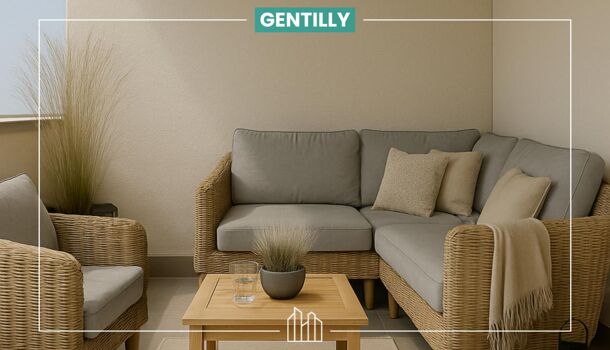 Appartement 3 pièces  à vendre Gentilly 94250