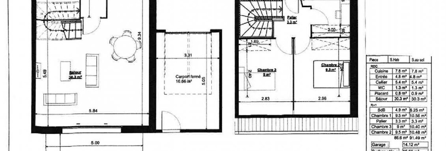 Maison 4 Pièces 88 m² à vendre à Gondecourt (59147)