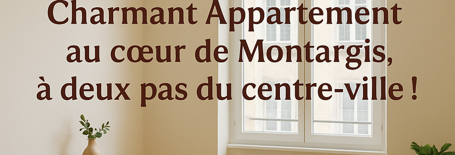 Appartement 2 Pièces 26 m² à vendre à Montargis (45200)