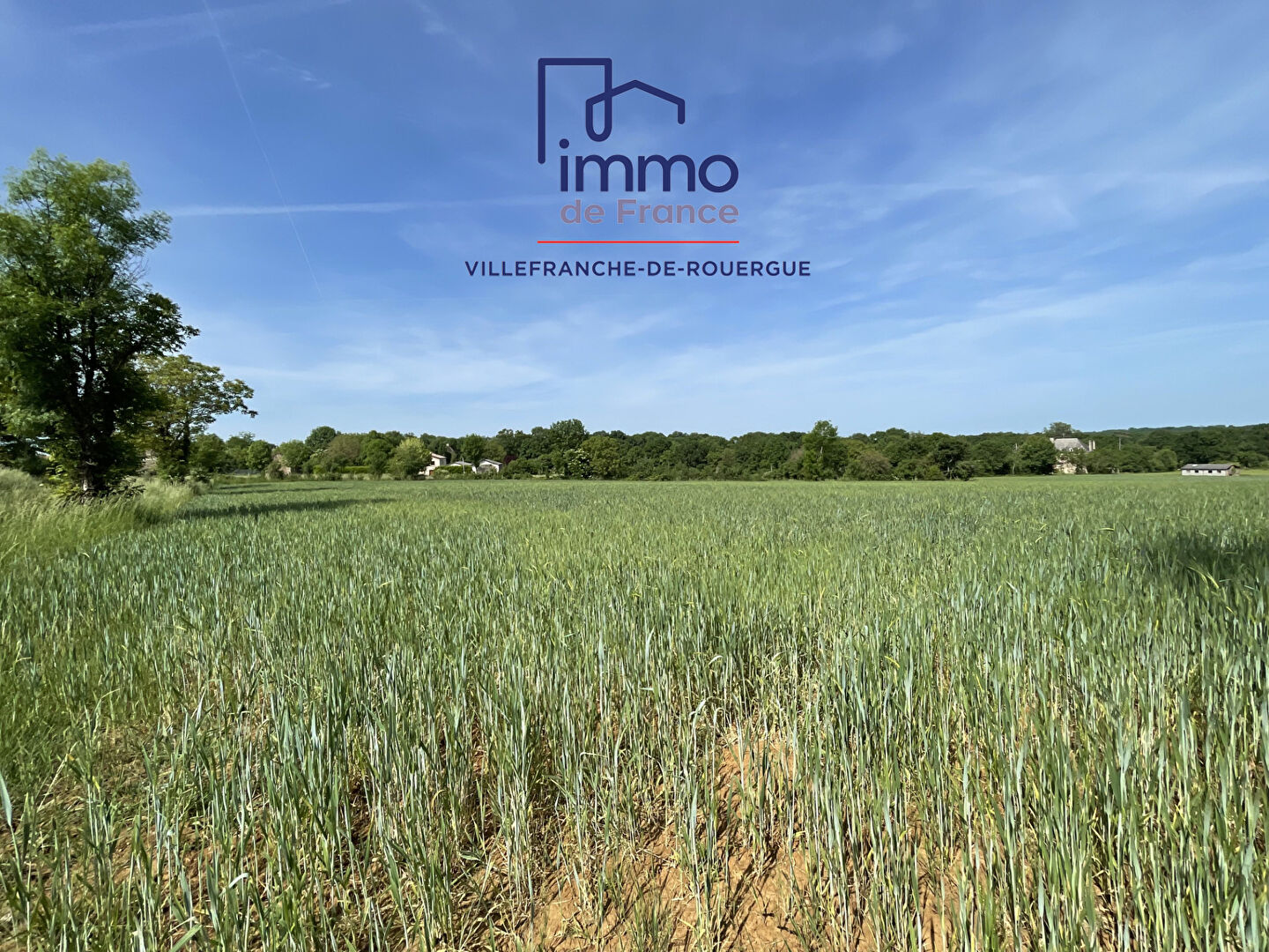 Terrain  à vendre Vailhourles 12200