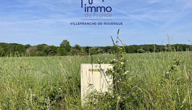 Terrain  à vendre Vailhourles 12200