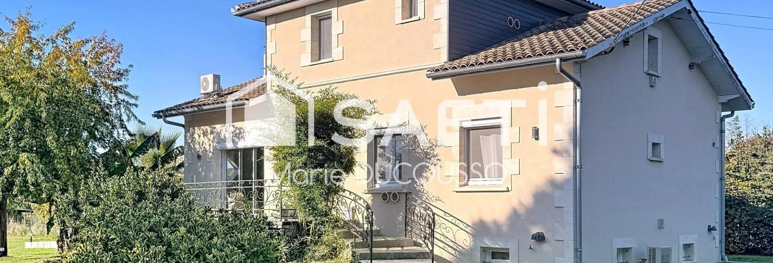 Maison 6 Pièces 160 m² à vendre à Mouliets-et-Villemartin (33350)