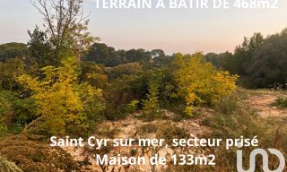 Terrain  468 m² à vendre à Saint-Cyr-sur-Mer (83270)