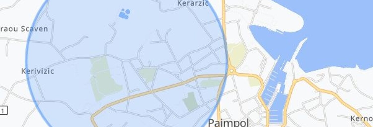 Terrain  899 m² à vendre à Paimpol (22500)