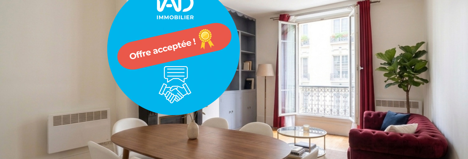 Appartement 2 Pièces 41 m² à vendre à Paris 10 (75010)