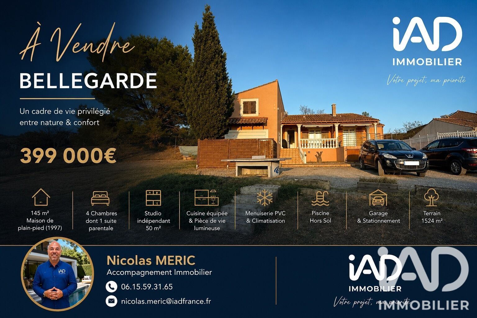 Agence immobilière de I@D FRANCE