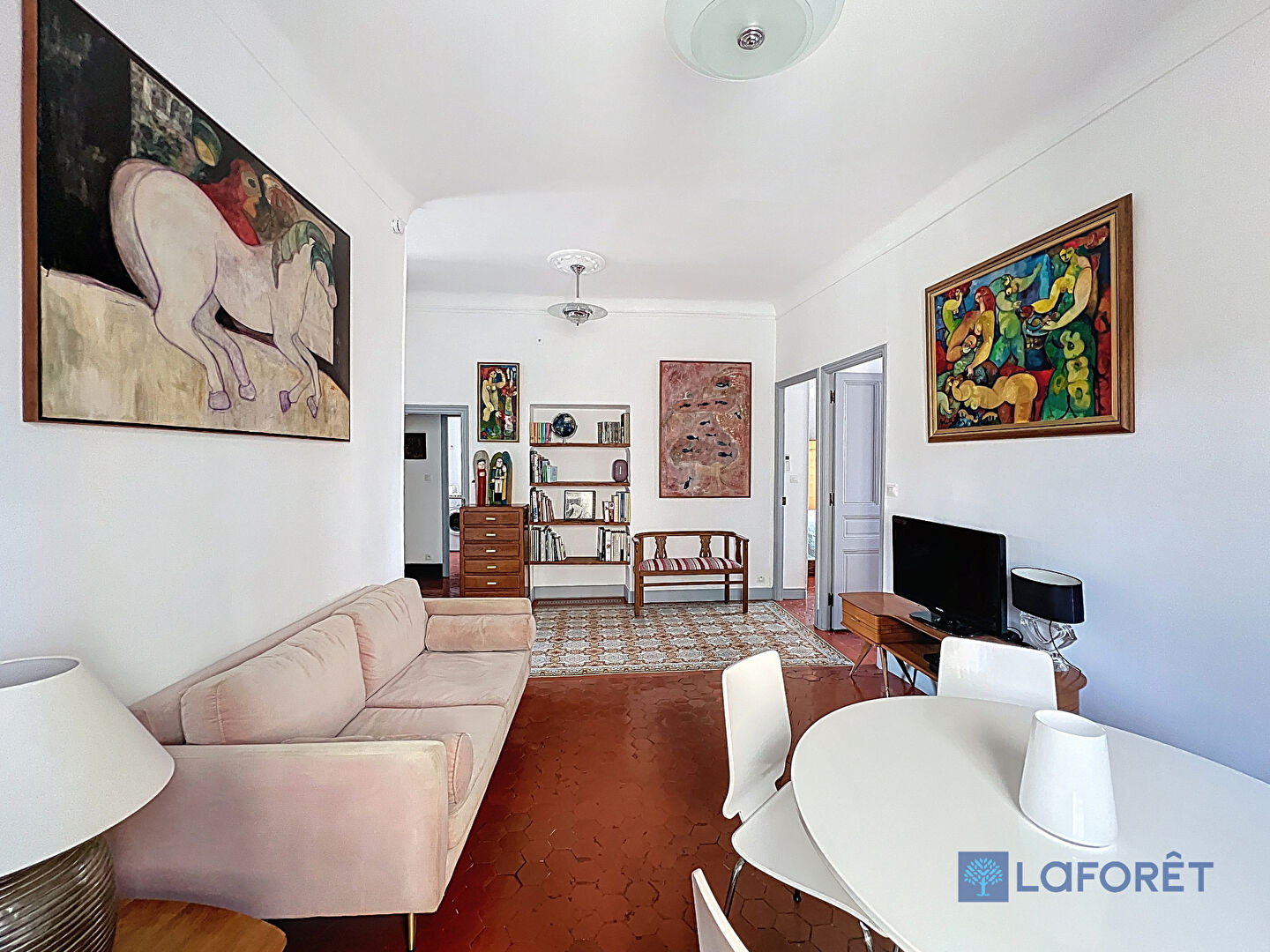 4 pièces avec balcon - vue panoramique sur la coulée verte