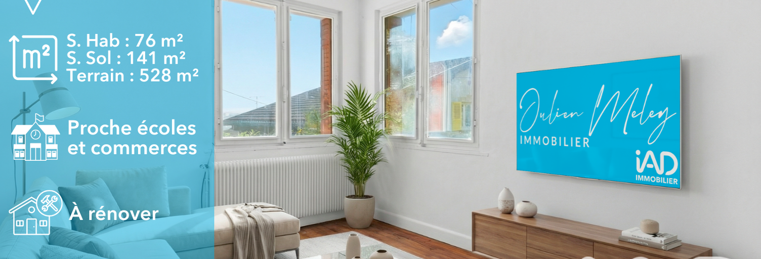 Maison 4 Pièces 76 m² à vendre à Montbéliard (25200)