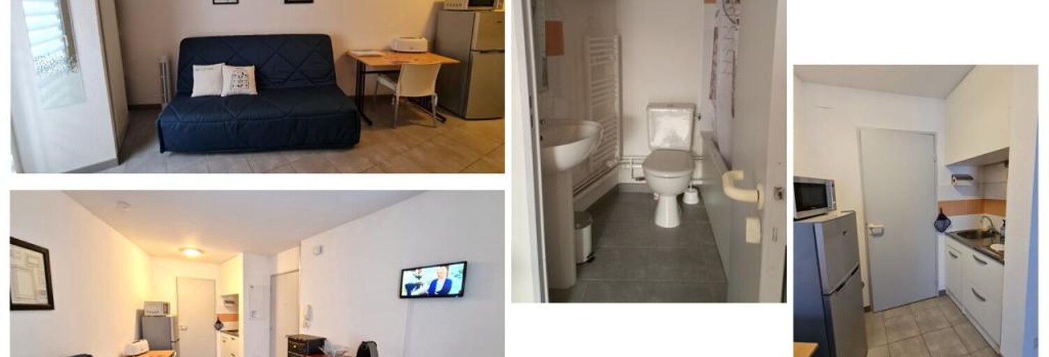 Appartement 1 Pièce 18 m² à louer à Nîmes (30000)