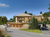 Appartement à vendre 2 pièces avec jardin vue Lac et Montagnes sur SAVINES LE LAC (05) , Dans une résidence en construction style villa  plein Sud ,livrable été 2026 — photo 3