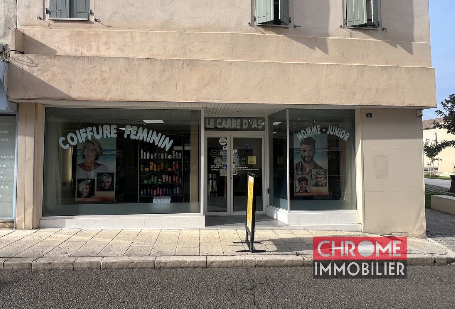 FONDS DE COMMERCE SALON COIFFURE A VENDRE A MARMANDE — photo 1