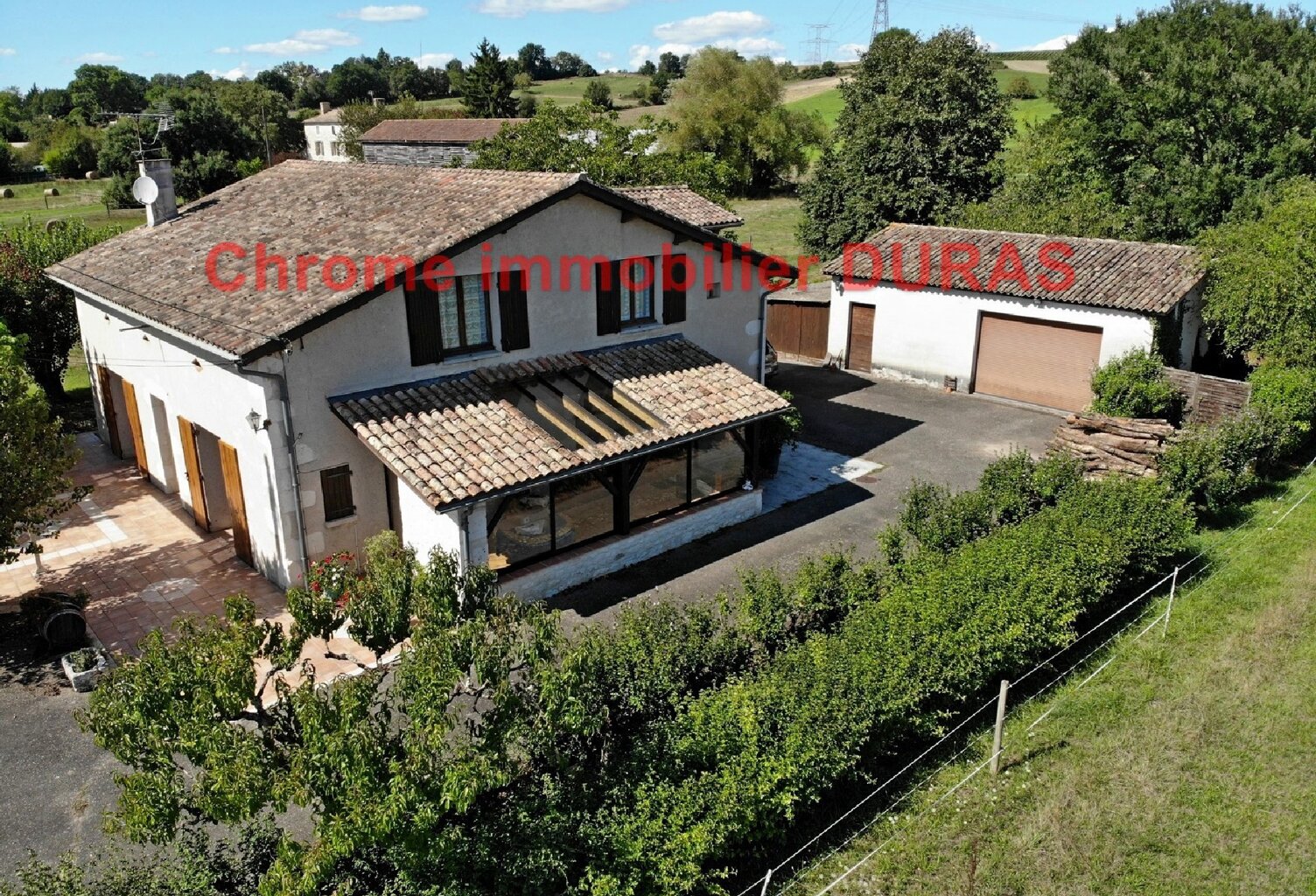 Grande maison sur 8 hectares - Duras — photo 1