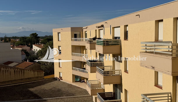 Appartement 2 pièces  à vendre Canet-Plage 66140