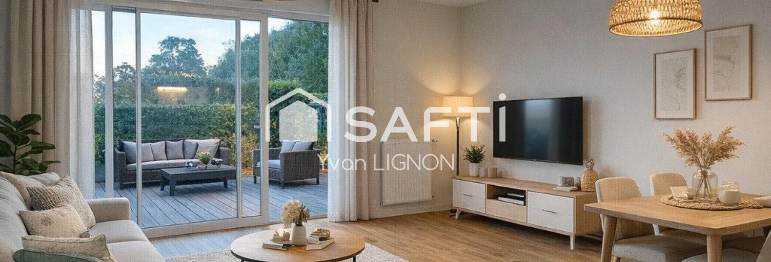 Appartement 3 Pièces 61 m² à vendre à Saint-André-des-Eaux (44117)