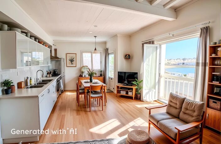 Vue sur mer - Port-Maria - Duplex - 3 chambres. — photo 3