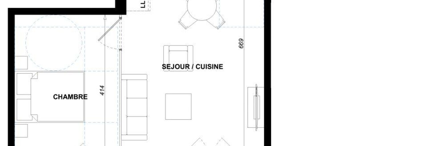 Appartement 2 Pièces 43 m² à vendre à Antibes (06600)