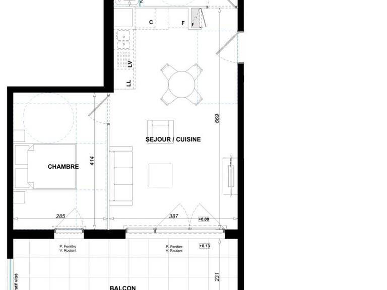 Vente Appartement 2 pièces — photo 1