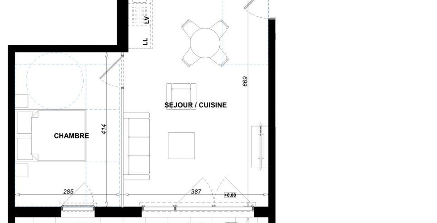 Vente Appartement 2 pièces — photo 1