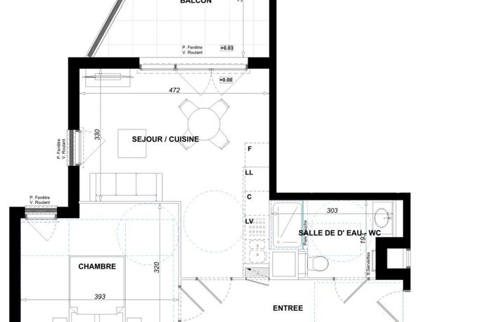 Vente Appartement 2 pièces — photo 3