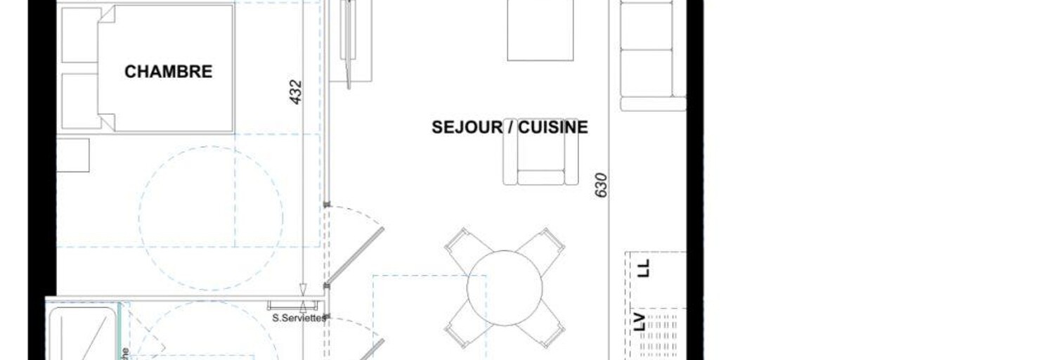 Appartement 2 Pièces 41 m² à vendre à Antibes (06600)