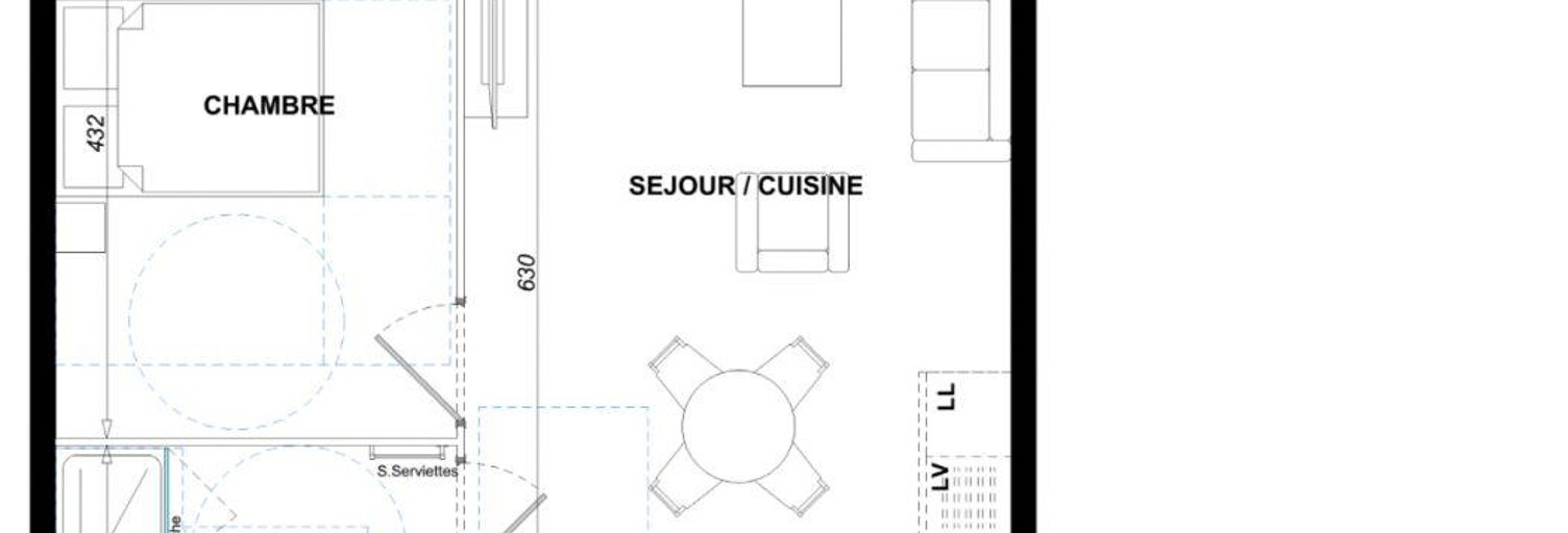 Appartement 2 Pièces 41 m² à vendre à Antibes (06600)