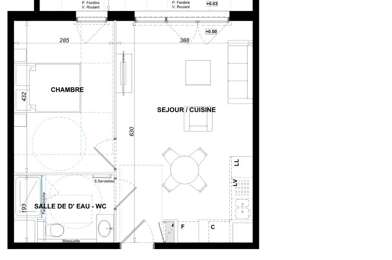 Appartement 2 pièces 247499 €
