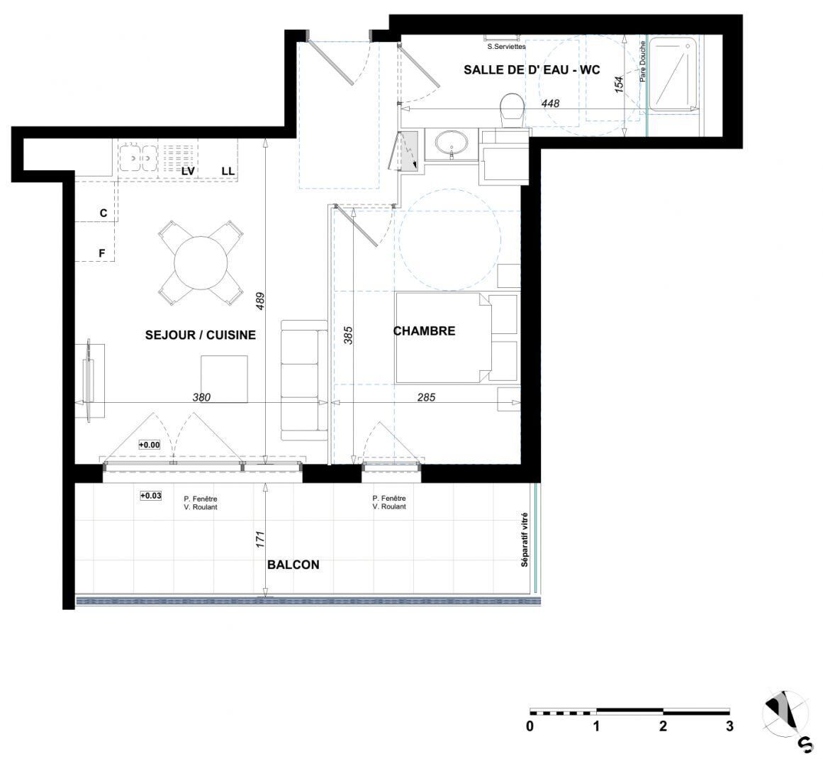 Antibes - 40m² - 2p.