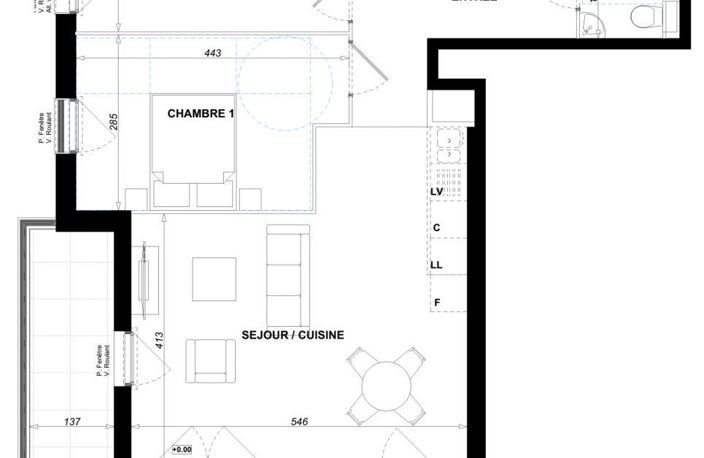 Vente Appartement 3 pièces — photo 3
