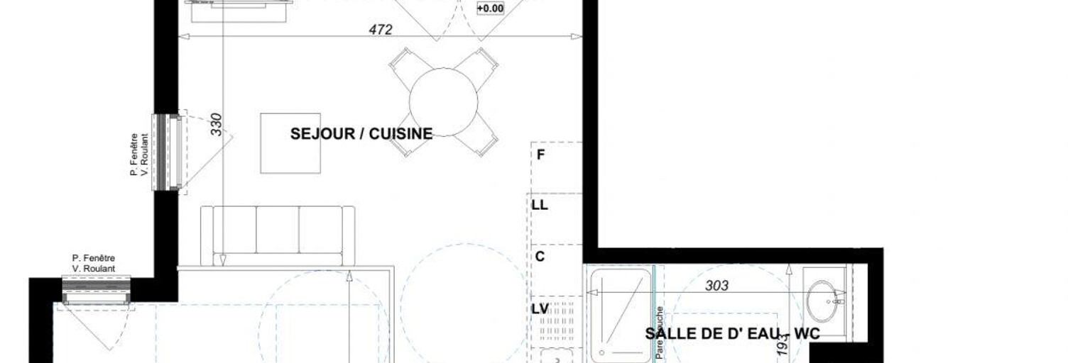 Appartement 2 Pièces 44 m² à vendre à Antibes (06600)