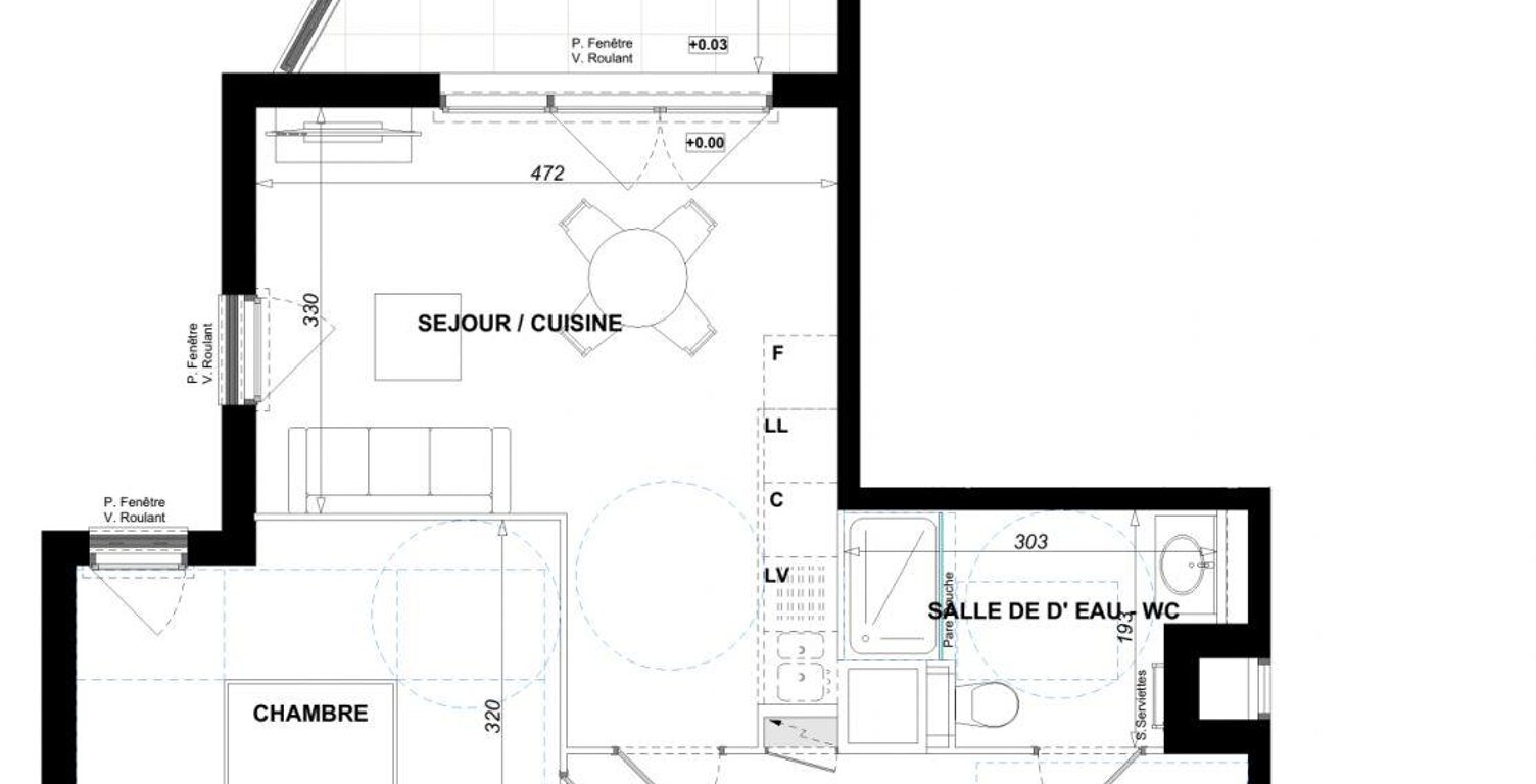 Vente Appartement 2 pièces — photo 1