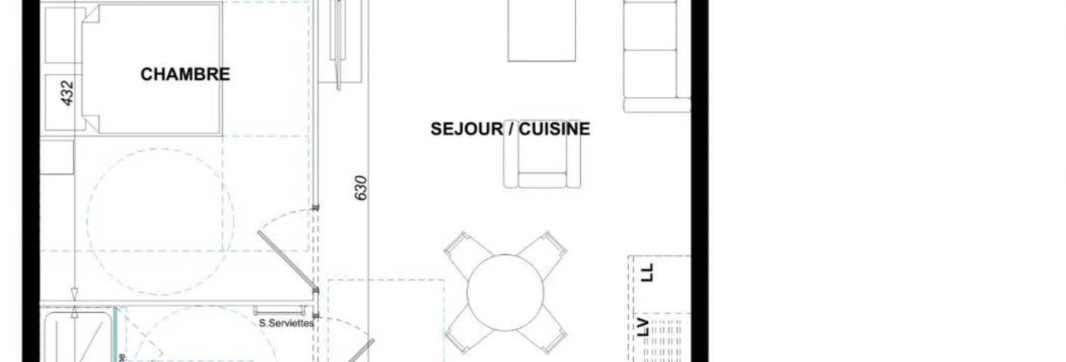 Appartement 2 Pièces 41 m² à vendre à Antibes (06600)