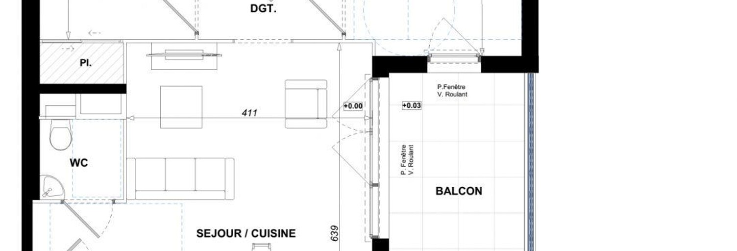 Appartement 3 Pièces 61 m² à vendre à Antibes (06600)