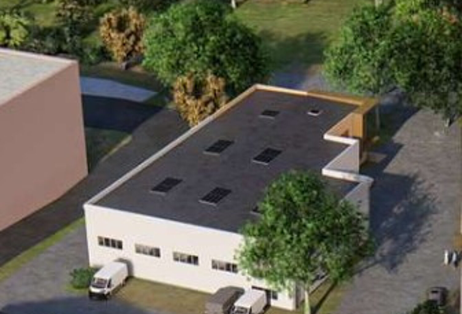 Bâtiment industriel d'une surface plancher de 757 m2 — photo 1