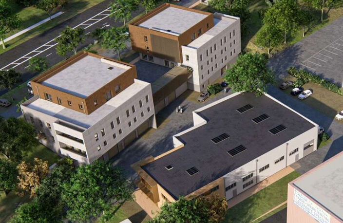 Bâtiment industriel d'une surface plancher de 757 m2 — photo 2
