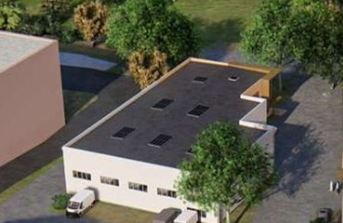 Bâtiment industriel d'une surface plancher de 656 m2 répartis sur 2 Niveaux — photo 2