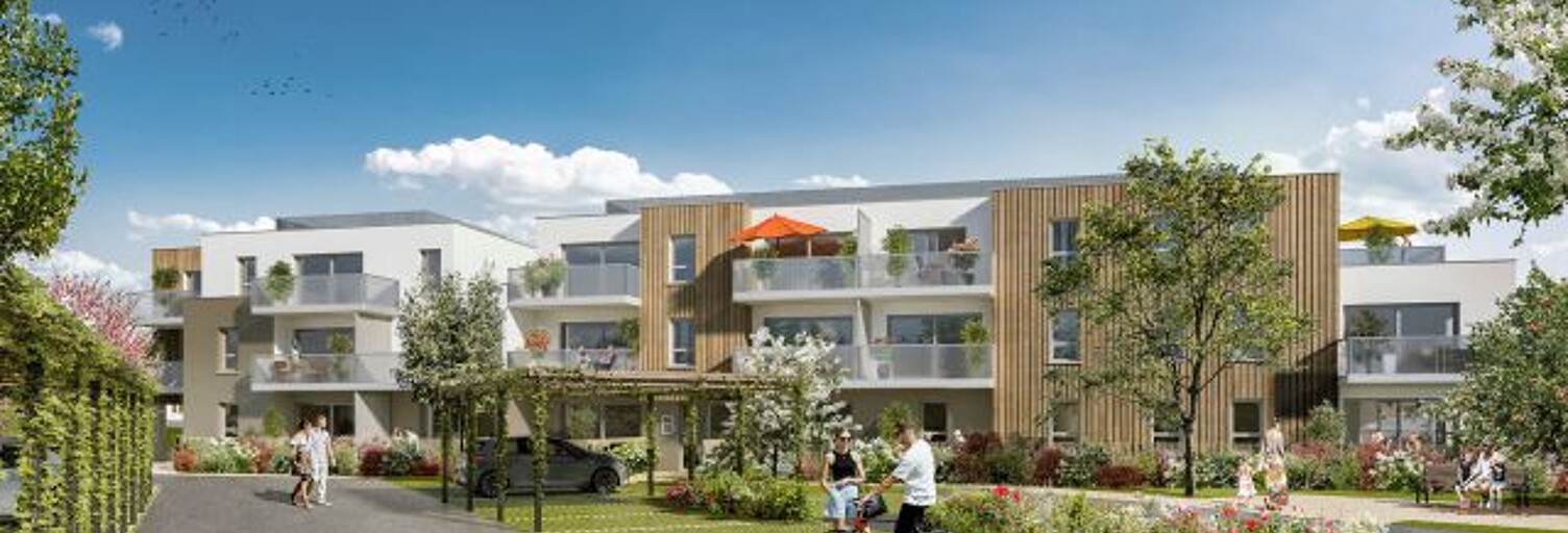Appartement neuf T1, T2, T3, T4 Pièce 34 à 237 m² à vendre à Caudan (56850)