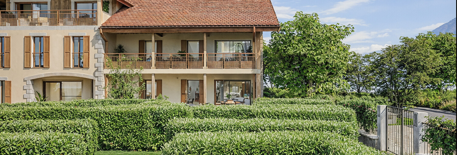 Appartement neuf T2, T3, T4 Pièce 51 à 99 m² à vendre à Menthon-Saint-Bernard (74290)