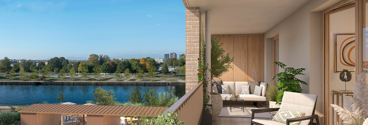 Appartement neuf T1, T2, T3, T4 Pièce 31 à 90 m² à vendre à Strasbourg (67000)