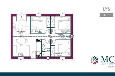 Maison 4 pièces 164300 €