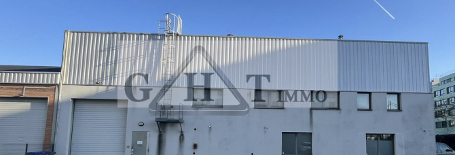 Local industriel  1188 m² à louer à Massy (91300)