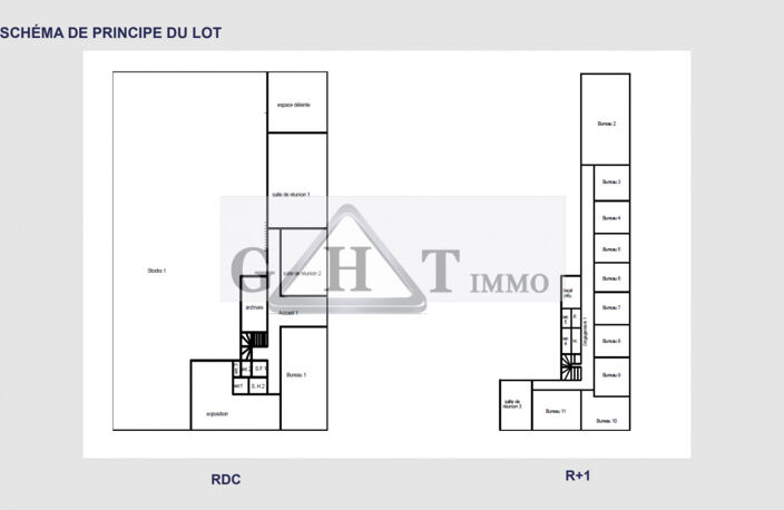 Entrepôt & bureaux 1188 m² — photo 5